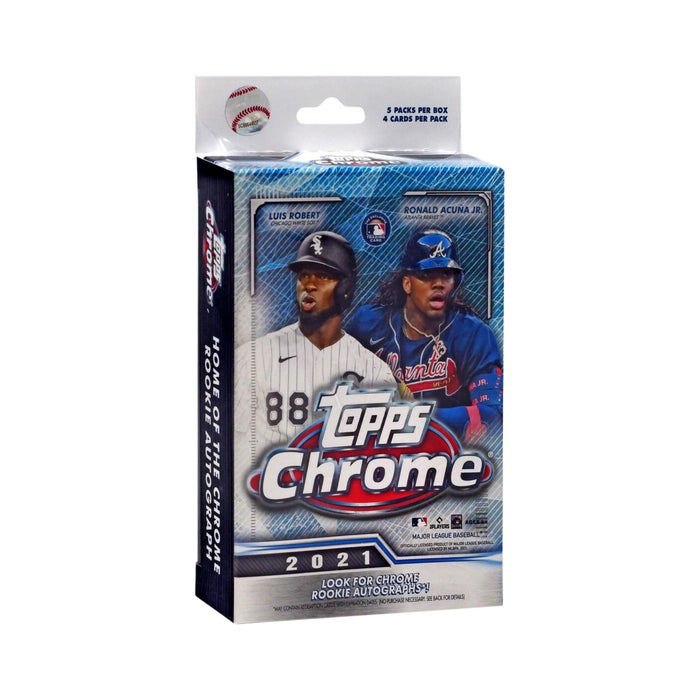 2021 Topps Chrome Baseball Hanger Box