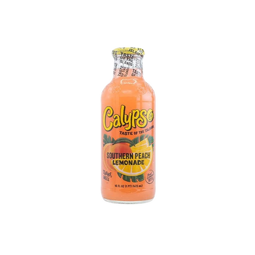 Calypso Southern Peach Lemonade - USA (473 ml) - 24HR Snacks-snacks 24 hours near me in canada from around the world- unique snacks and falvours