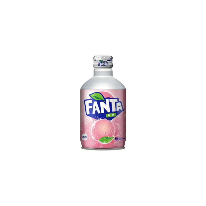 Fanta White Peach Aluminum Mini - Japan (300 ml)