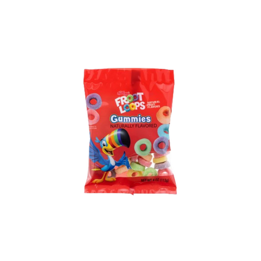 Froot Loops Gummies Candy - Turkey (4 Oz) - 24HR Snacks-snacks 24 hours near me in canada from around the world- unique snacks and falvours