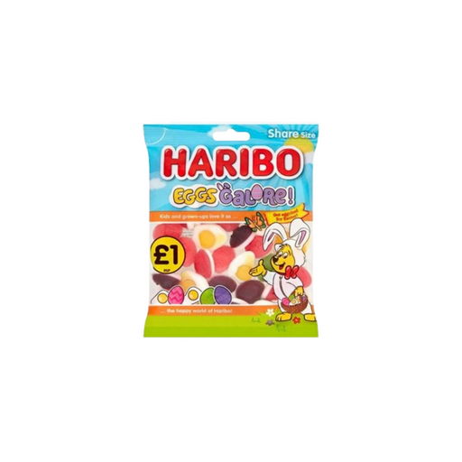 Haribo Eggs Galore - UK (140 G) - 24HR Snacks-snacks 24 hours near me in canada from around the world- unique snacks and falvours