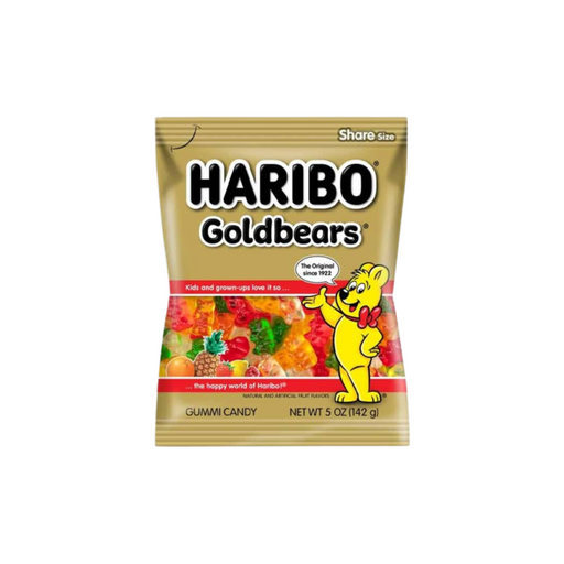 Haribo Gold Bears Peg Bag - USA (5 oz) - 24HR Snacks-snacks 24 hours near me in canada from around the world- unique snacks and falvours