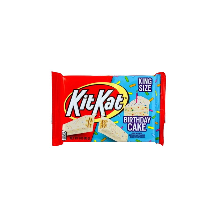 Gâteau d'anniversaire Kit Kat au chocolat King Size - États-Unis (3 oz)