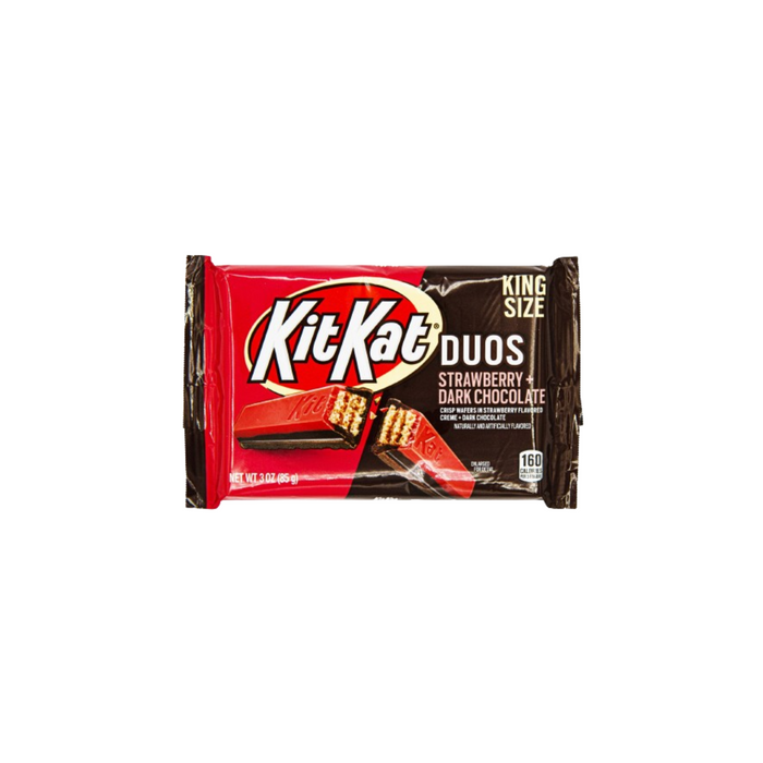 Kit Kat Duos Strawberry Dark Chocolate King Size - USA (3 oz)