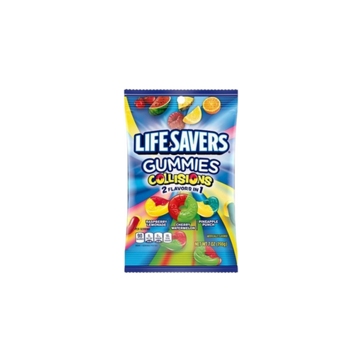 Lifesavers Gummies Collisions - USA (7 Oz) - 24HR Snacks-snacks 24 hours near me in canada from around the world- unique snacks and falvours