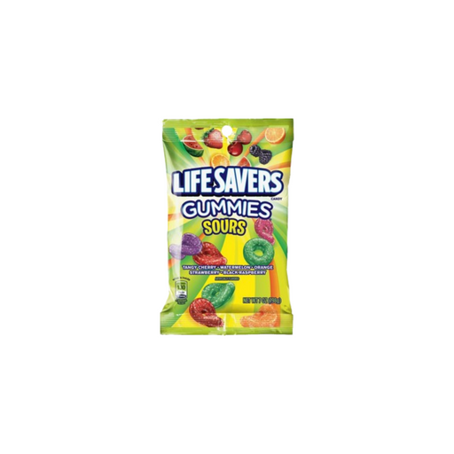 Lifesavers Gummies Sours - Mexico (7 Oz) - 24HR Snacks-snacks 24 hours near me in canada from around the world- unique snacks and falvours