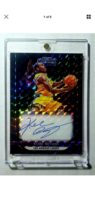 2018-19 Panini Prizm Mosaic - Kobe Bryant Black Superfractor 1/1