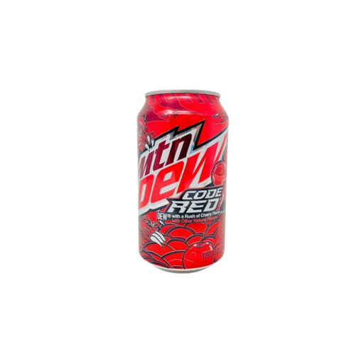 Mountain Dew Code Red - USA (355 ml) - 24HR Snacks-snacks 24 hours near me in canada from around the world- unique snacks and falvours