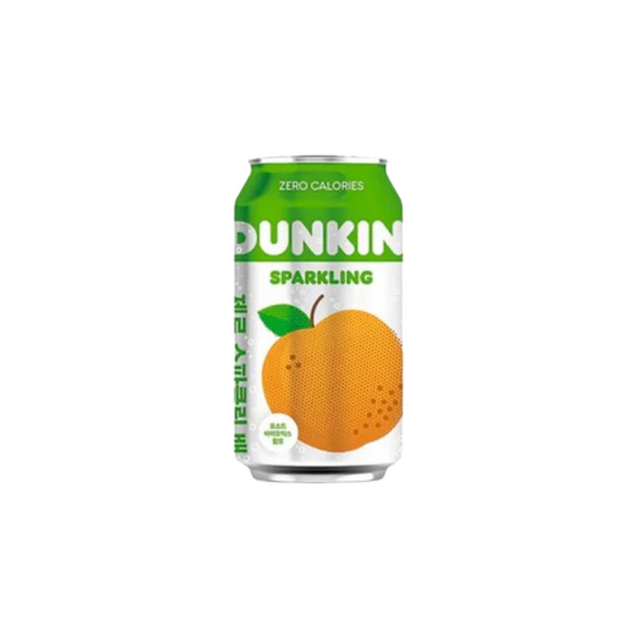 Pear Dunkin Sparkling Water Zero Sugar - Korea (350 ml)