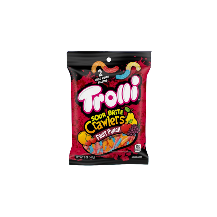 Ponche de frutas Trolli Sour Brite Crawlers, EE. UU. (5 oz)